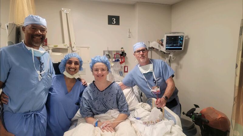 Jamie Arango went through the eight-hour procedure and received a new pair of lungs.