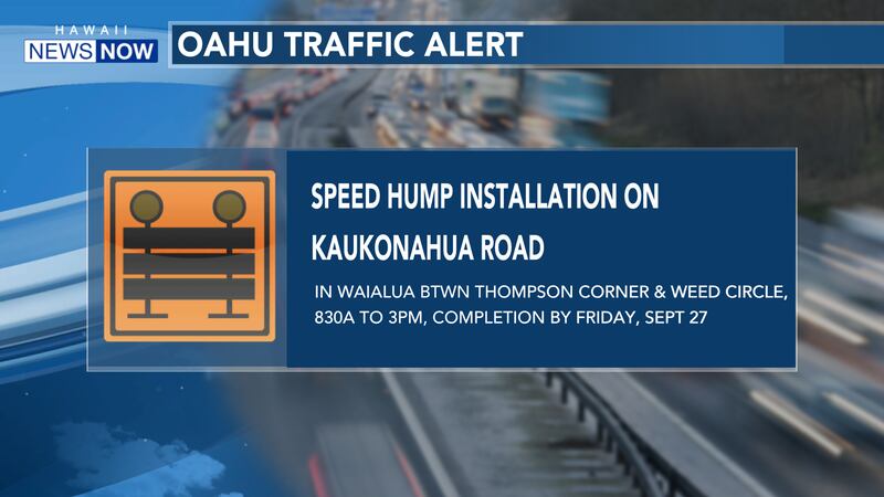 The state looks to mitigate speeding on Kaukonahua Road.