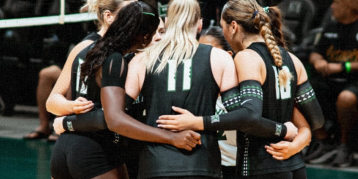 Rainbow Wahine volleyball swept by San Diego to close opening weekend