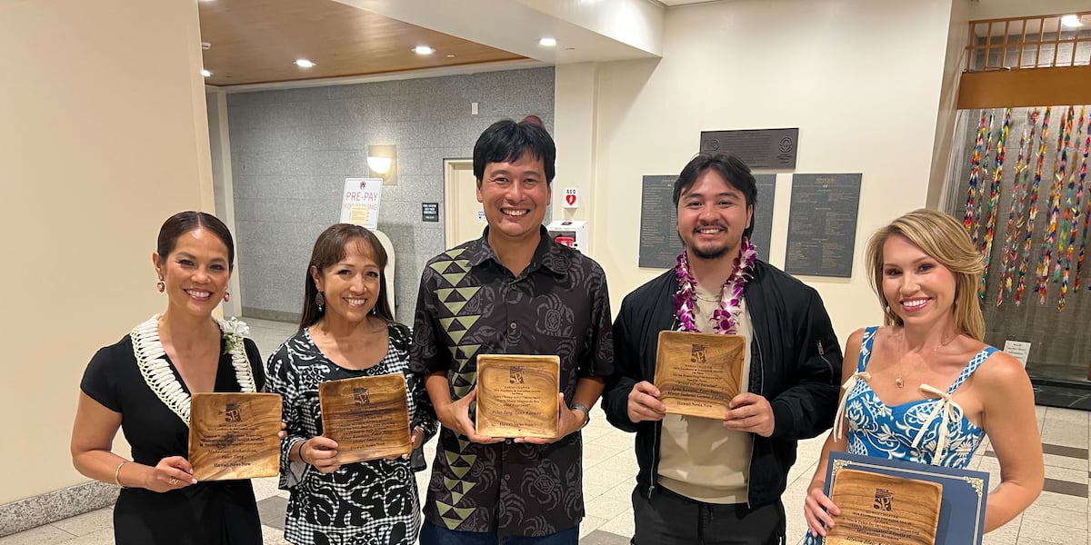 Hawaii News Now wins 14 Society of Professional Journalists awards for journalism excellence