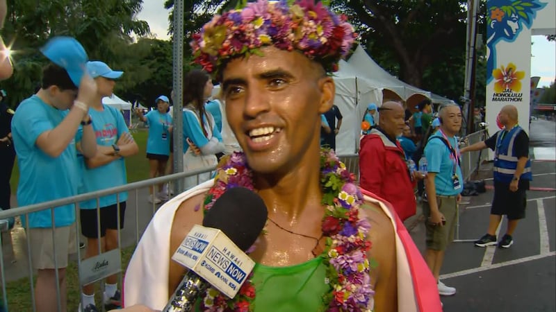 New winners were crowned at the 2025 JAL Honolulu Marathon.