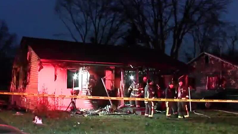1 person was found dead in a house destroyed by fire on Christmas Eve.