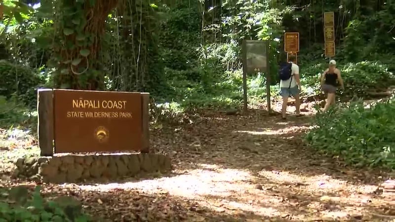 Haena State Park on Kauai’s North Shore is home of the picturesque Ke’e Beach and the...