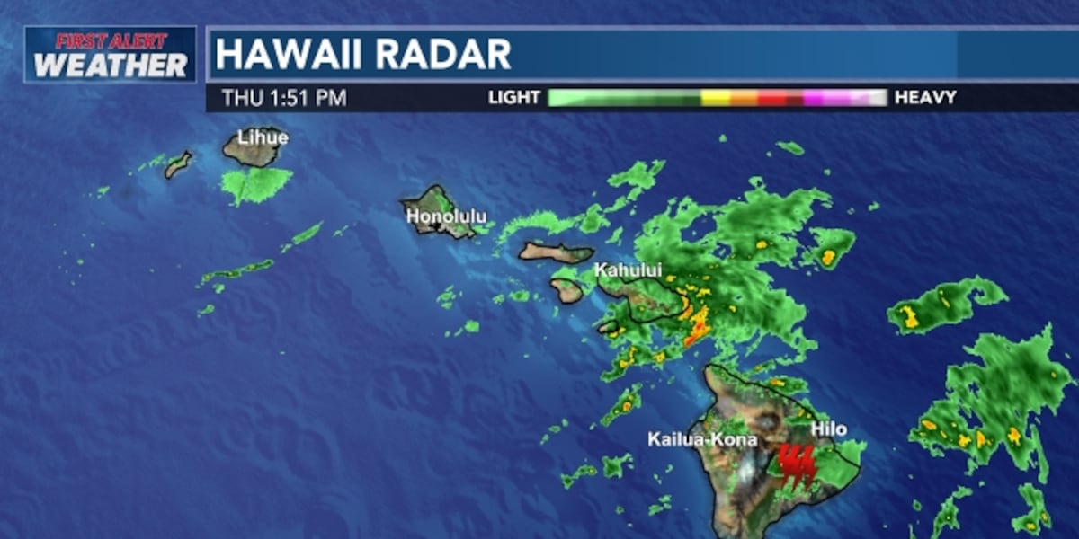 Photo: hawaiinewsnow.com Flash Flood Warnings Issued for Maui and Hawaii Island as Heavy Rains Persist