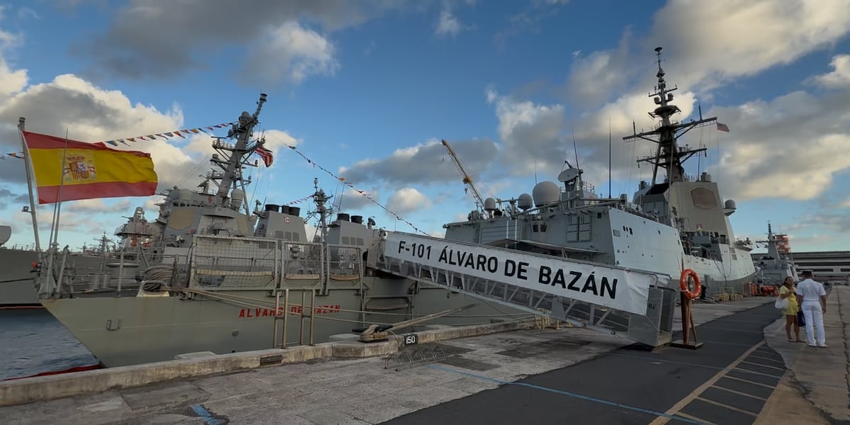 “We are a maritime country:” Spanish Navy commander on Armada’s first battleship in RIMPAC