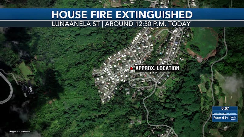 HFD crews arrived at 12:40 p.m., and firefighters said they found flames coming from an area...