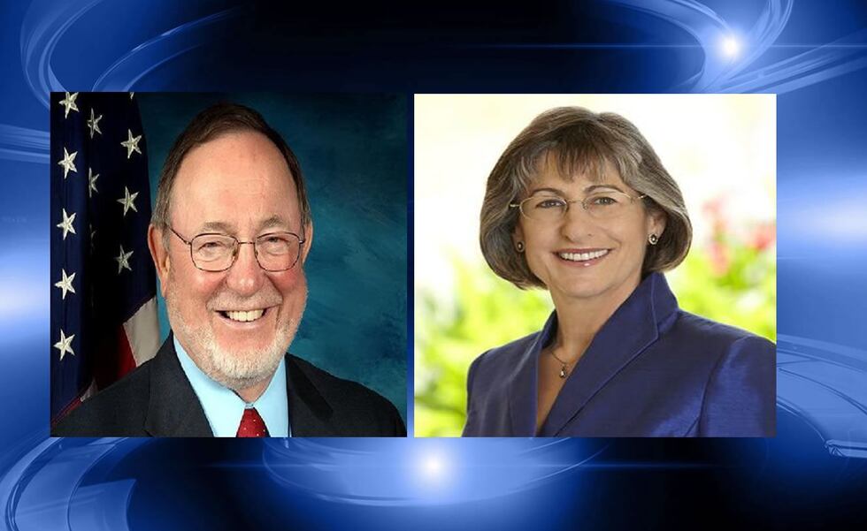 Don Young of Alaska and Linda Lingle of Hawaii