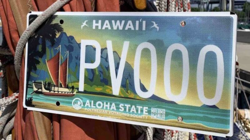 Hawaii Police Department is investigating series of license plate thefts in Kona