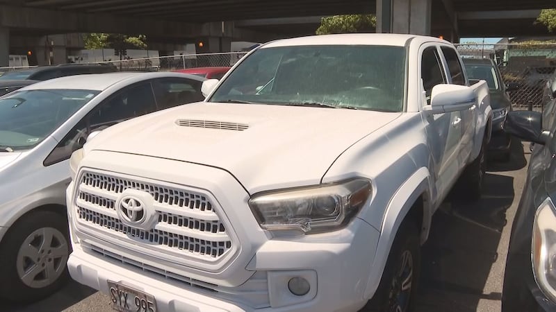 A citizen then called the dealership with a tip about a fifth car — a Toyota Tacoma — located...