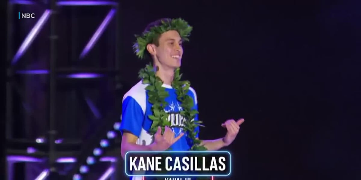 Longtime Kauai resident, Kane Casillas, takes on ‘American Ninja Warrior’
