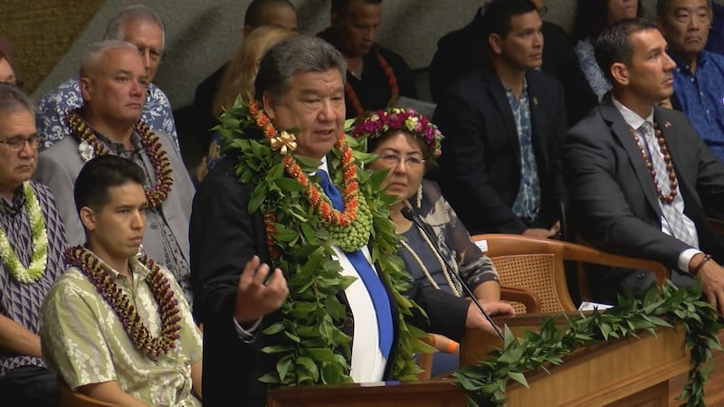 Senate President Ron Kouchi