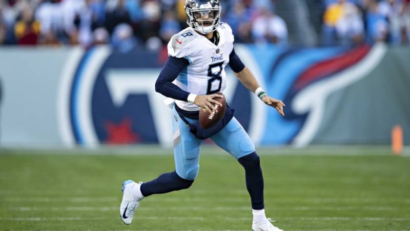 Mariota threw for 13,207 yards and 76 touchdowns in his five year career with the Titans