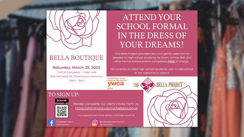 Find the prom dress of your dreams (for free) at this Oahu boutique event Find the prom dress of your dreams (for free) at this Oahu boutique event