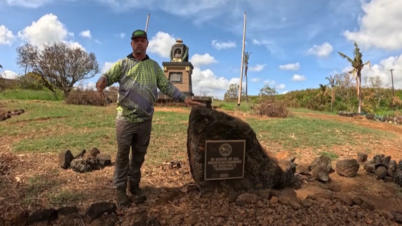 Volunteers work to rebuild Prince Kuhio Park
