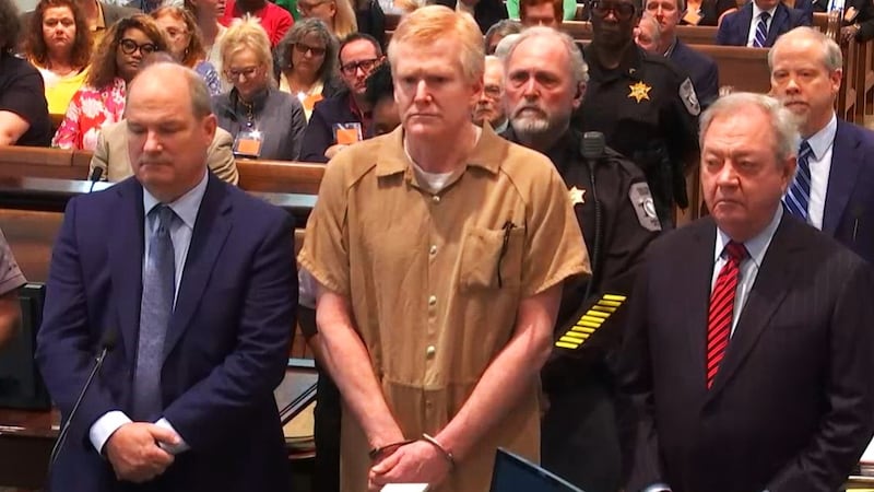 Alex Murdaugh attends his sentencing hearing on March 3, 2023.