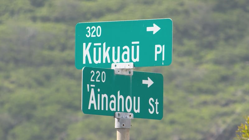 It was reported to police that a 37-year-old woman was driving north on Kukuau Place when she...