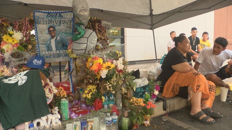 Salote Otto sat outside the front door, near the spot where her son had the altercation that...