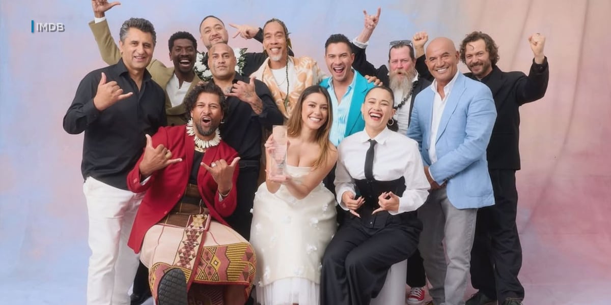 ‘Chief of War’ celebrates award win with on-stage haka