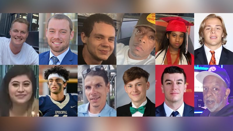 Top row, left to right: Edward Pettifer, Drew Dauphin, Matthew Tenedorio, Reggie Hunter,...