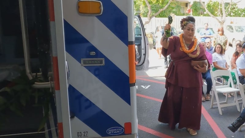 The new EMS Ko Olina Station is located at 92-1047 Olani Street.
