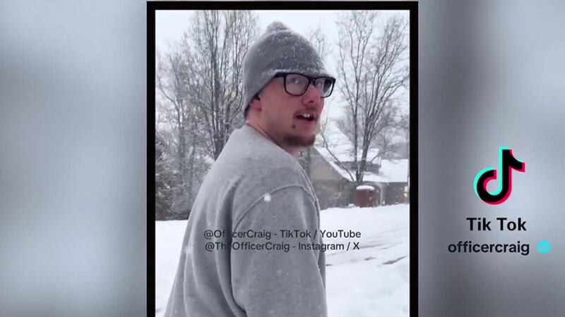 With a road he needed closed, the pizza delivery driver walked nearly half a mile in the snow...