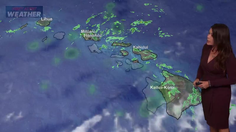 Tracking heavier rain on the radar