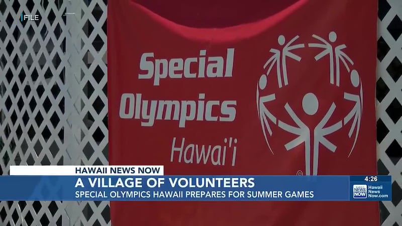 Special Olympics Hawaii anticipates about 2,000 volunteers for the summer games alone.