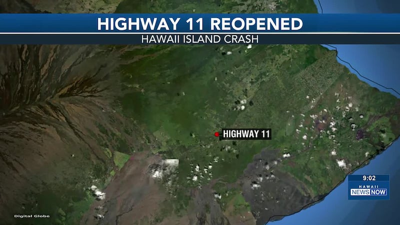The Hawaii Police Department sent an alert at around 2:52 p.m. informing drivers that the...