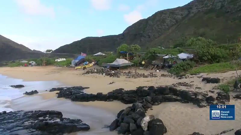A video of litter from a homeless encampment at "Baby Makapuu" prompted some to comment that...