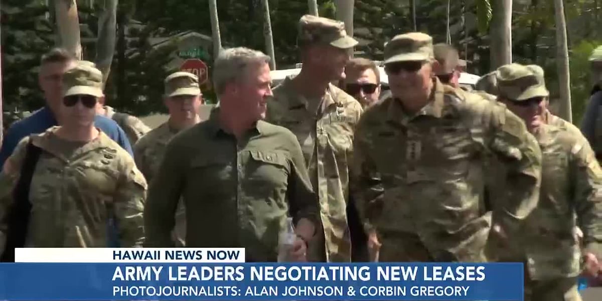 Army secretary discusses future of Pohakuloa training during Hawaii visit