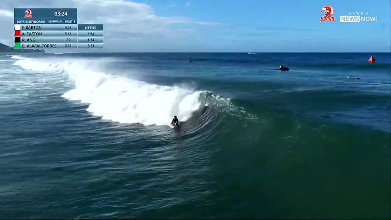 Chavez Alapai-Torres (Waianae HS, HI), Rexford Ang (Baldwin HS, HI), Felix Barton (Hawai'I...