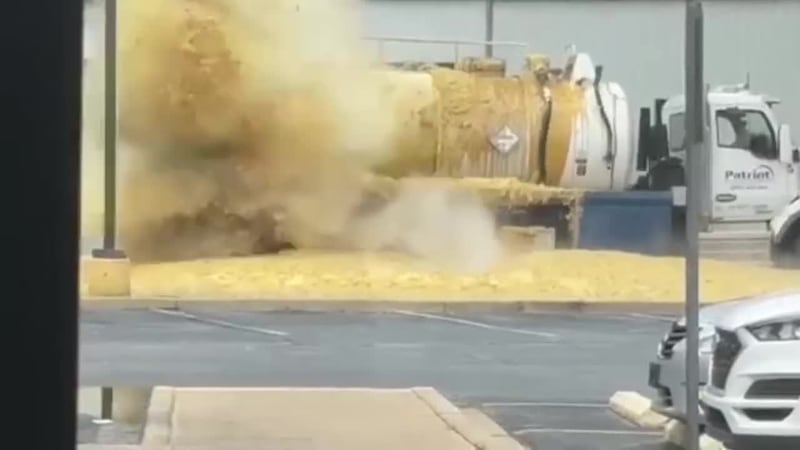 HAZMAT responding to truck explosion in Spartanburg