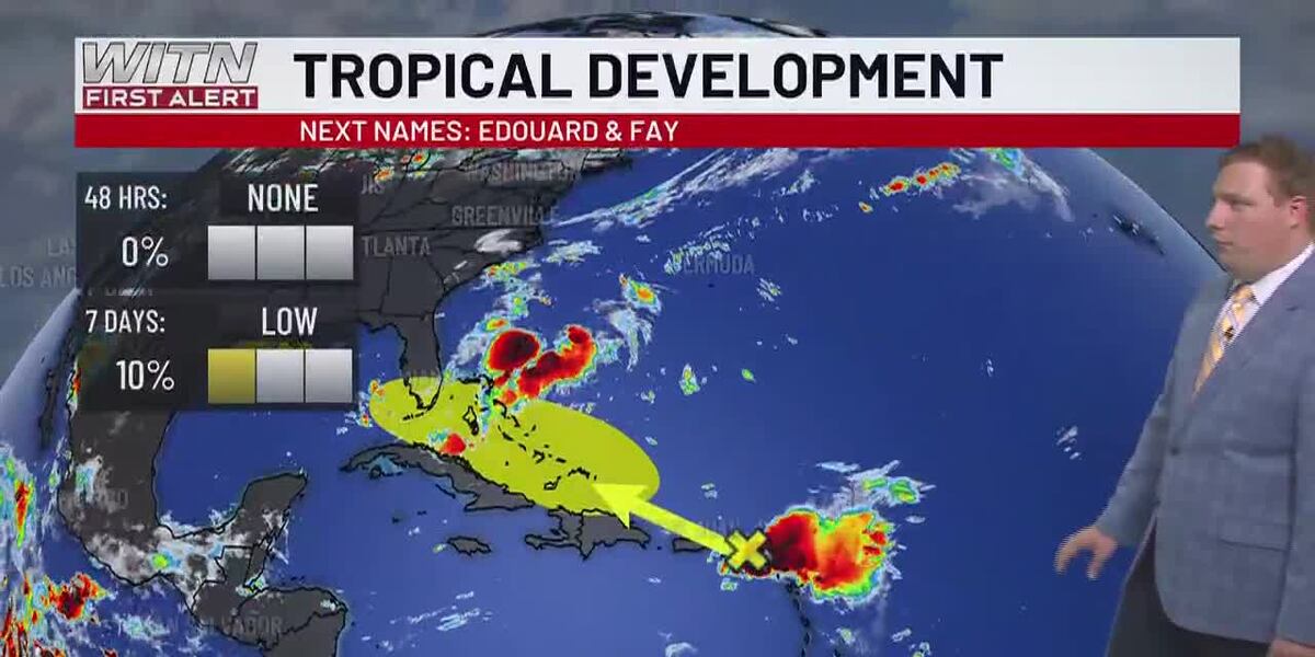 Coverage image for: National Hurricane Center is monitoring two areas of interest