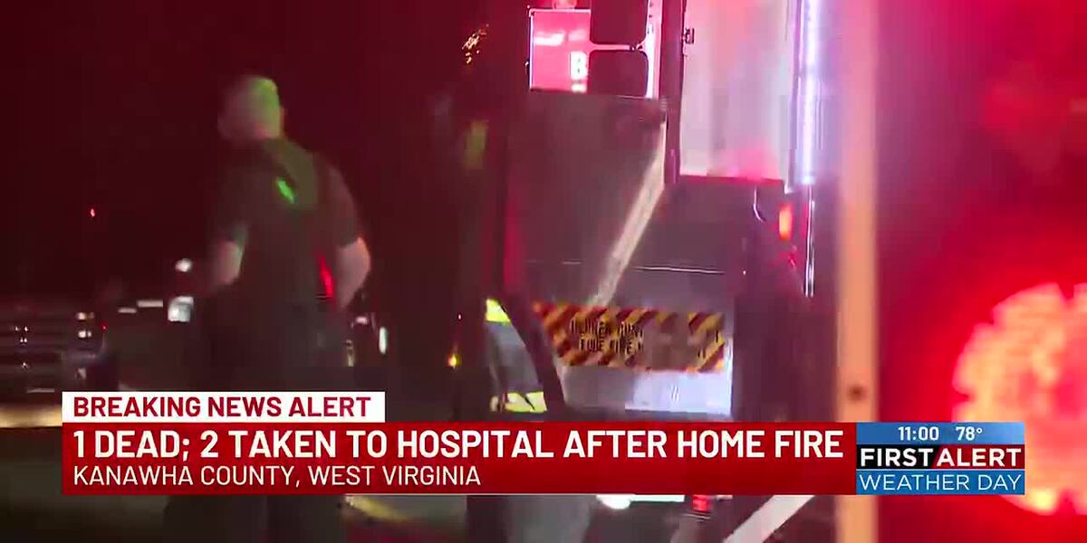 Coverage image for: One dead, two injured after Kanawha County house fire