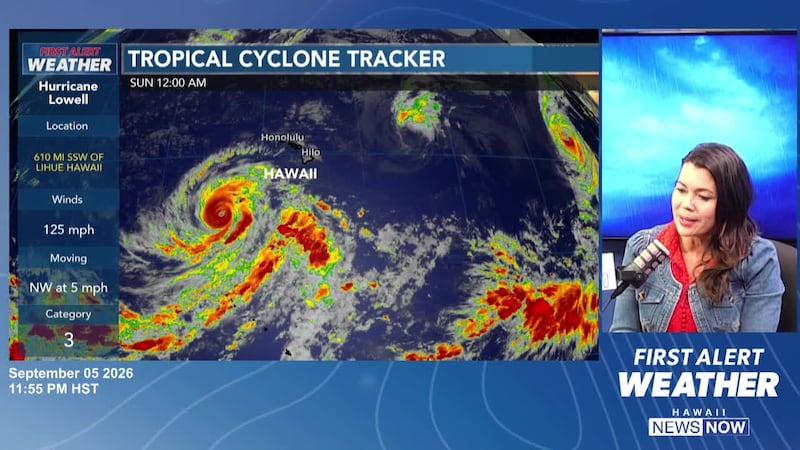 Lowell is beginning to turn north and should gain more momentum within the next 36-hours,...