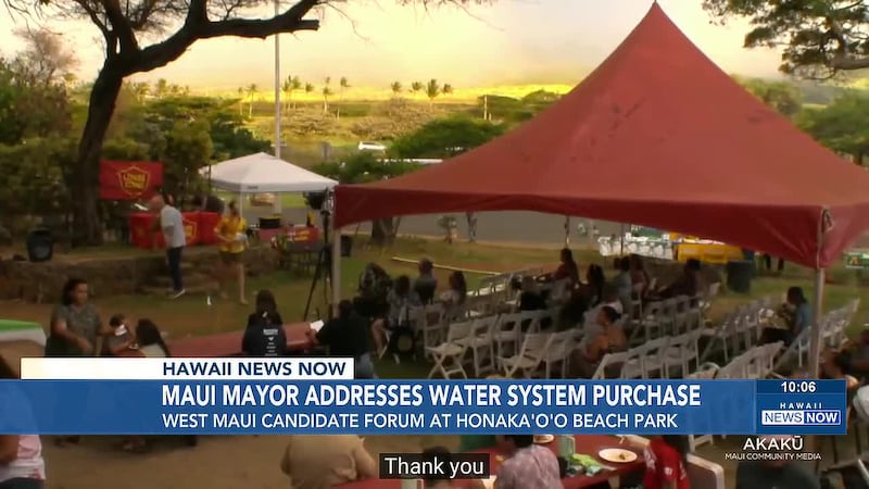 Lahaina Strong hosted a community-led candidate forum ahead of this year’s general election.
