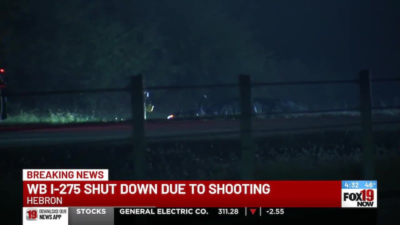 Shooting closes highway