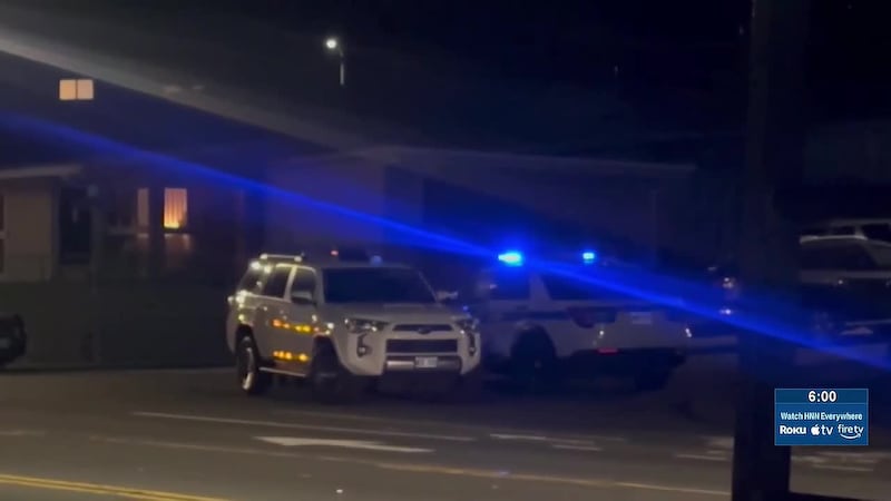 Police responded to a call about a domestic dispute on Akiikii Place in the Keolu area of...