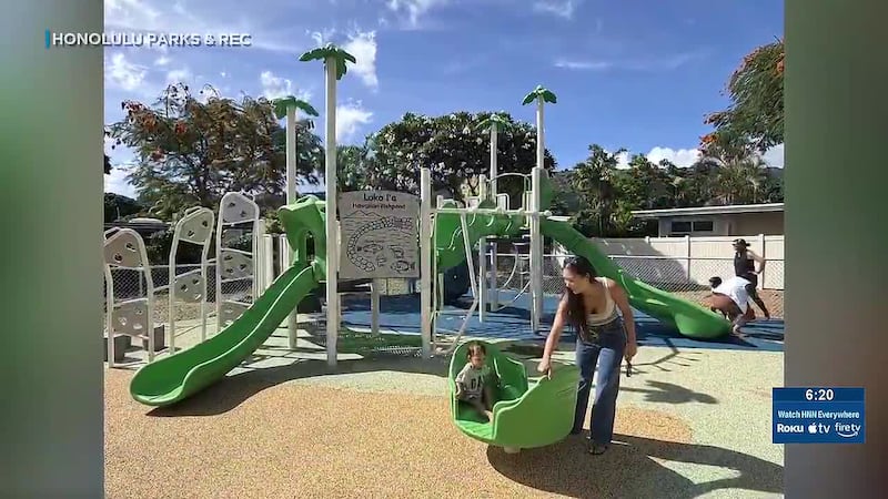 The Honolulu Department of Parks and Recreation held a blessing Friday at the park to...