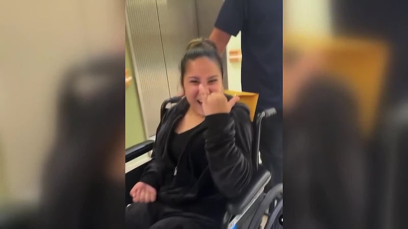 Three years after surviving a gunshot to the head, Richianna DeGuzman is heading back to rehab...